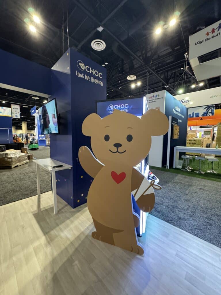 Custom-built fun: CHOC’s claw machine was a total hit!