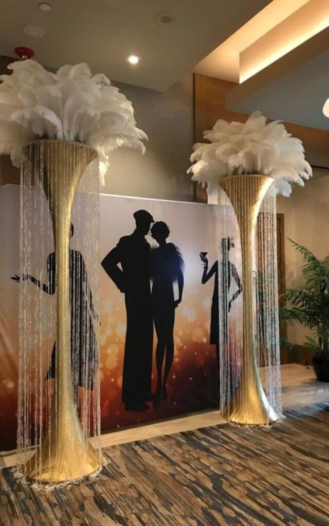 Floridas Roaring 20s Feather Towers