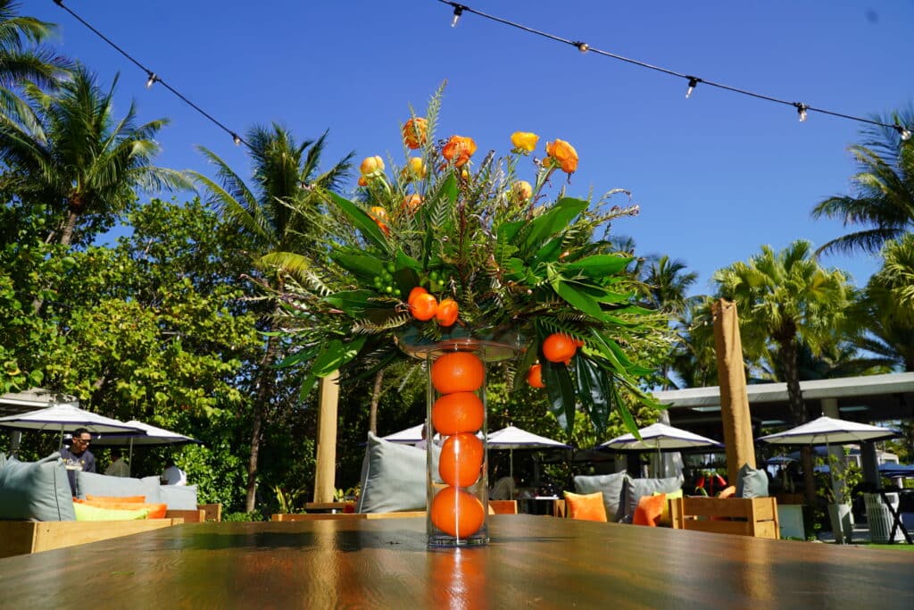 Fruit Orange Centerpiece