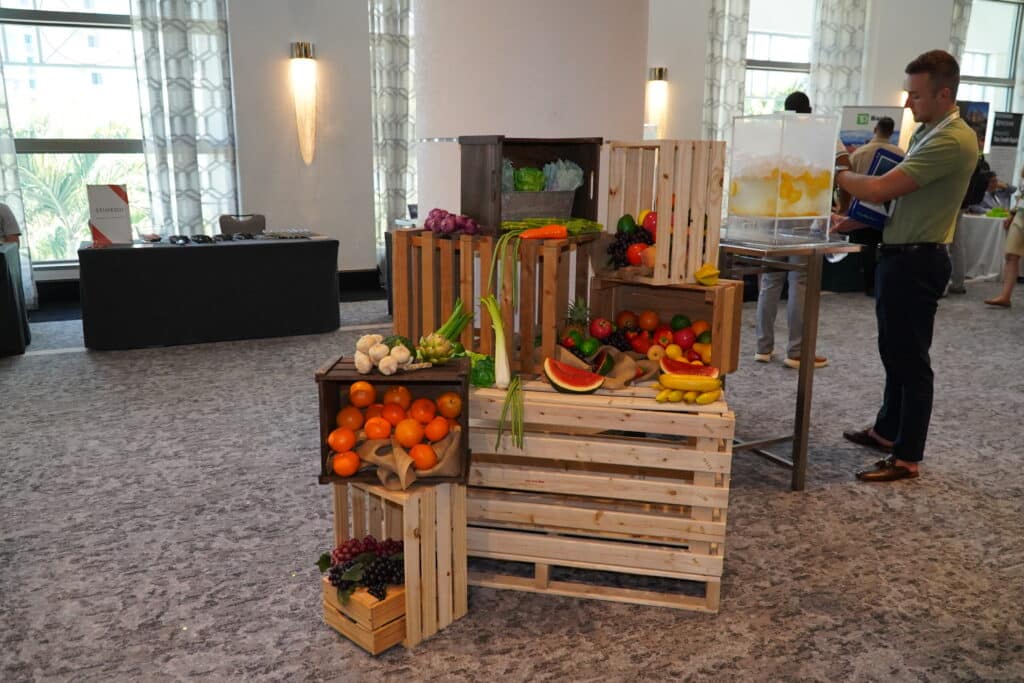 Fruit Crates Stand